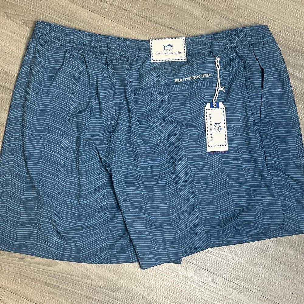 Southern Tide 1452 Blue Ridge 6" Channel Roswell Men's Shorts Size XL Swim Trunk